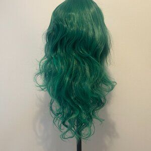 Add a pop of color for St. Patrick's Day with this festive green wig!
